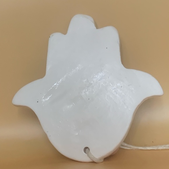 Wall/Car hanging Small Hamsa Open Flower Style - Picture 2 of 4